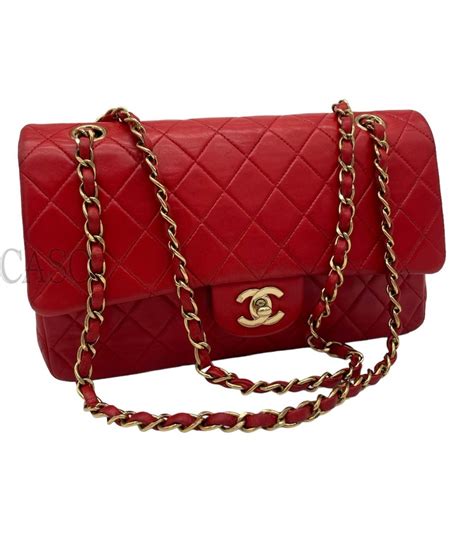 borsa chanel rossa grande|moda Chanel borse.